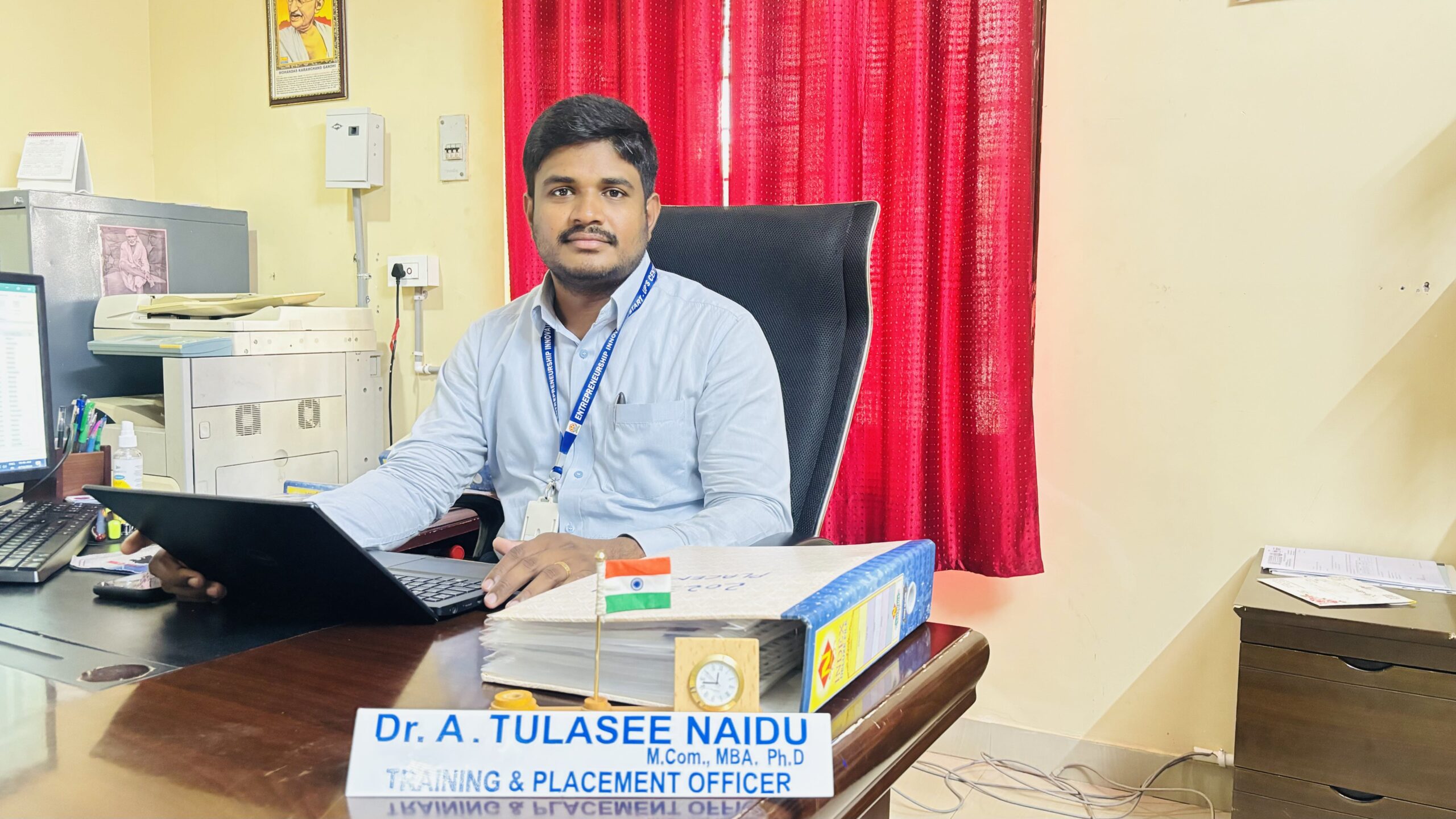Dr. Adari Tulasee Naidu - Training and Placement Officer